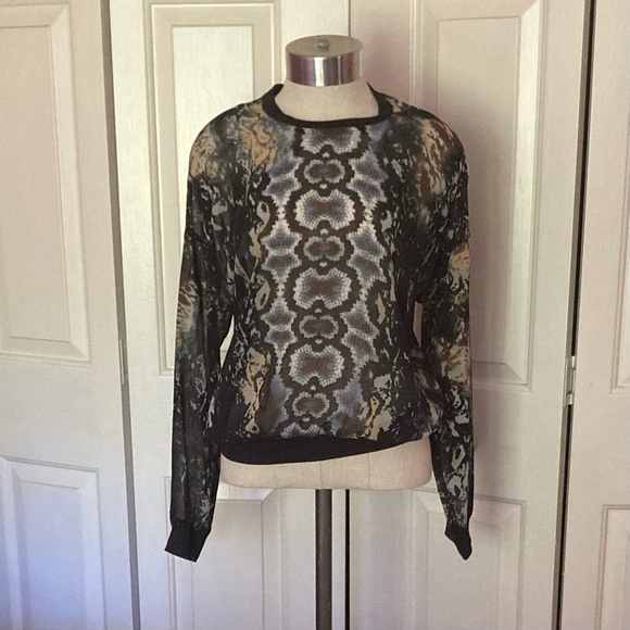 CAbi sheer pullover top - Picture 1 of 6